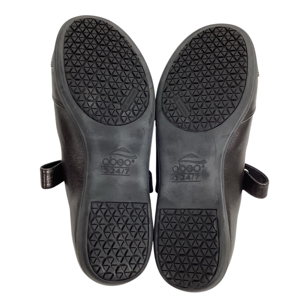 NWOT ABEO Abby Leather Mary Jane Shoe Black - Picture 7 of 13